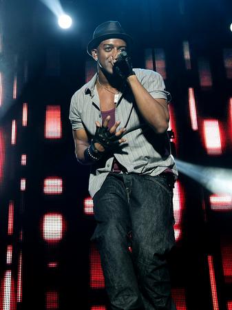 JLS on stage at the Jingle Bell Ball