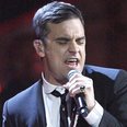 robbie williams at the brit awards