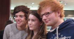 Ed Sheeran's picture diary at the 2011 Jingle Bell