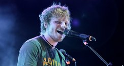 Ed Sheeran performs in London