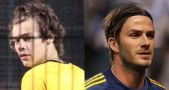 Harry Styles and David Beckham