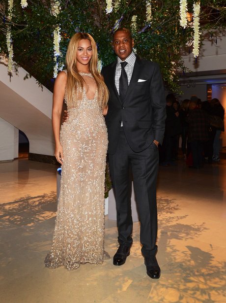 Beyonce and Jay-Z at the premiere of her HBO documentary