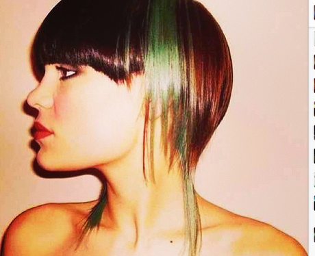 Jessie J shows off an old haircut to fans