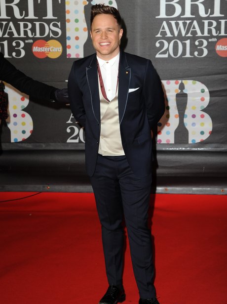 Olly Murs at the BRIT Awards 2013