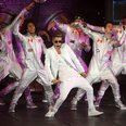 Justin Bieber performs in London