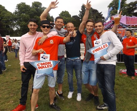 Cardiff Fanzone - Wales v Slovakia