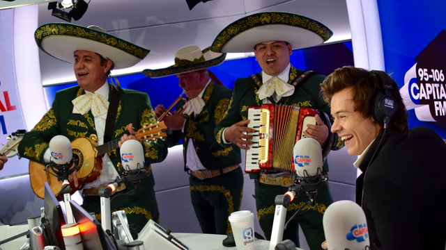 WATCH: A Mariachi Band Sang Harry Styles' Tweets, And His Reaction Was The Most Priceless Reaction EVER! - Capital FM