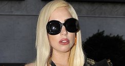 Lady Gaga Dines Out In Bondage Style Outfit After Los Angeles Return ...