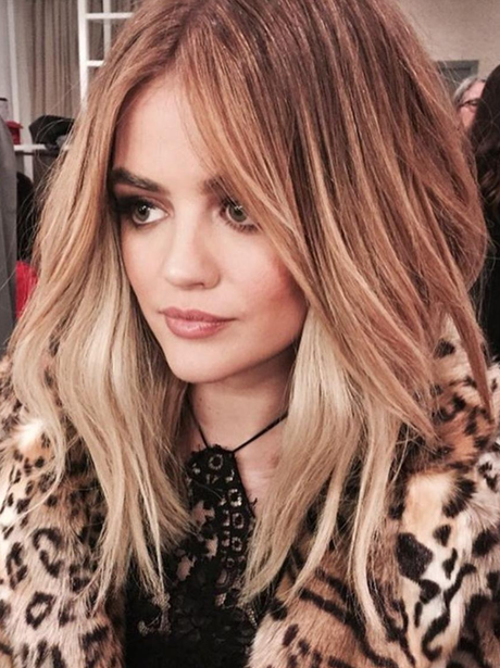Lucy Hale kisses goodbye to Aria as she loses the brown locks and ...